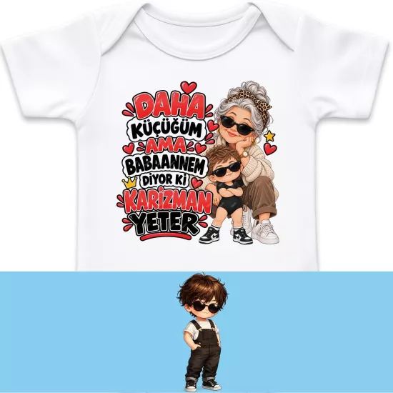 Daha Küçüğüm Ama Babaannem Diyor Ki Karizman Yeter