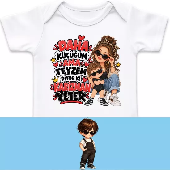Daha Küçüğüm Ama Teyzem Diyor Ki Karizman Yeter