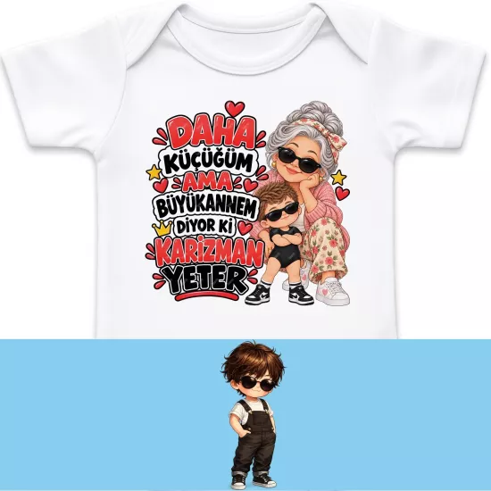 Daha Küçüğüm Ama Büyükannem Diyor Ki Karizman Yeter
