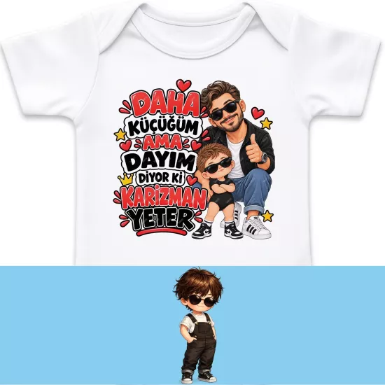 Daha Küçüğüm Ama Dayım Diyor Ki Karizman Yeter