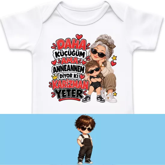 Daha Küçüğüm Ama Anneannem Diyor Ki Karizman Yeter