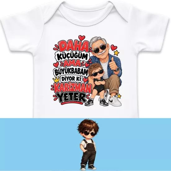 Daha Küçüğüm Ama Büyükbabam Diyor Ki Karizman Yeter