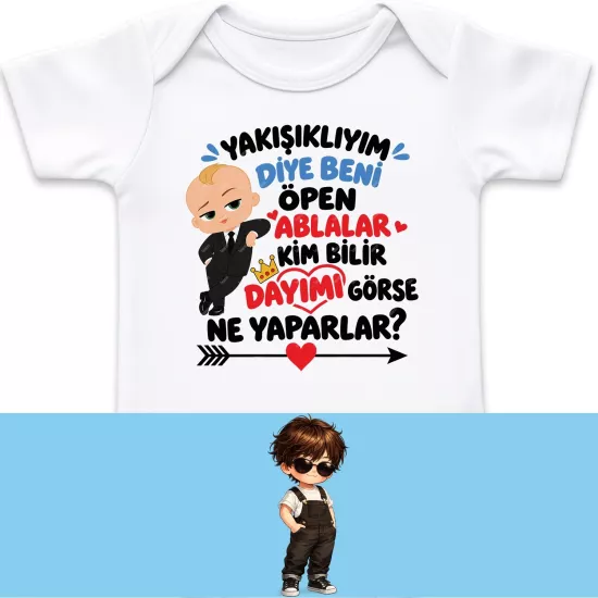 Yakışıklıyım Diye Beni Öpen Ablalar Kim Bilir Dayımı Görse Ne Yaparlar