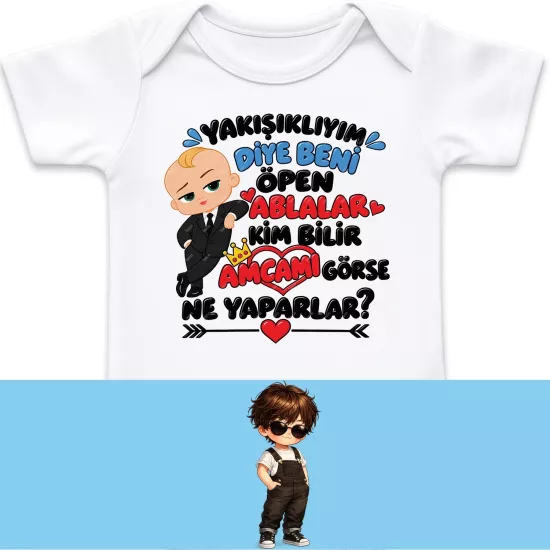 Yakışıklıyım Diye Beni Öpen Ablalar Kim Bilir Amcamı Görse Ne Yaparlar