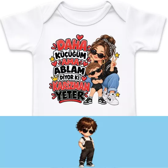 Daha Küçüğüm Ama Ablam Diyor Ki Karizman Yeter