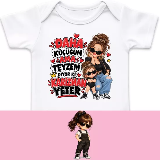 Daha Küçüğüm Ama Teyzem Diyor Ki Karizman Yeter