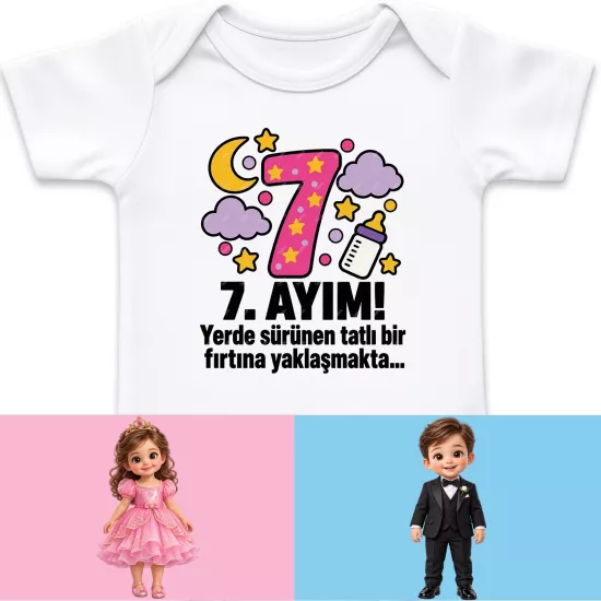 7. Aylık - Yerde Sürünen Tatlı Bir Fırtına Yaklaşmakta