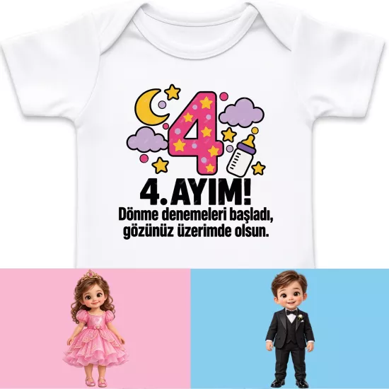 4. Aylık - Dönme Denemeleri Başladı Gözünüz Üzerimde Olsun