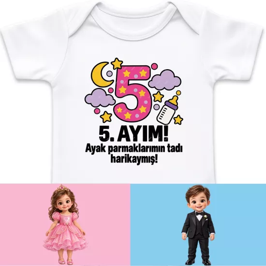 5. Aylık - Ayak Parmaklarımın Tadı Harikaymış