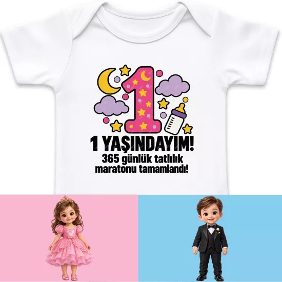 1 Yaşındayım - 365 Günlük Tatlılık Maratonu Tamamlandı
