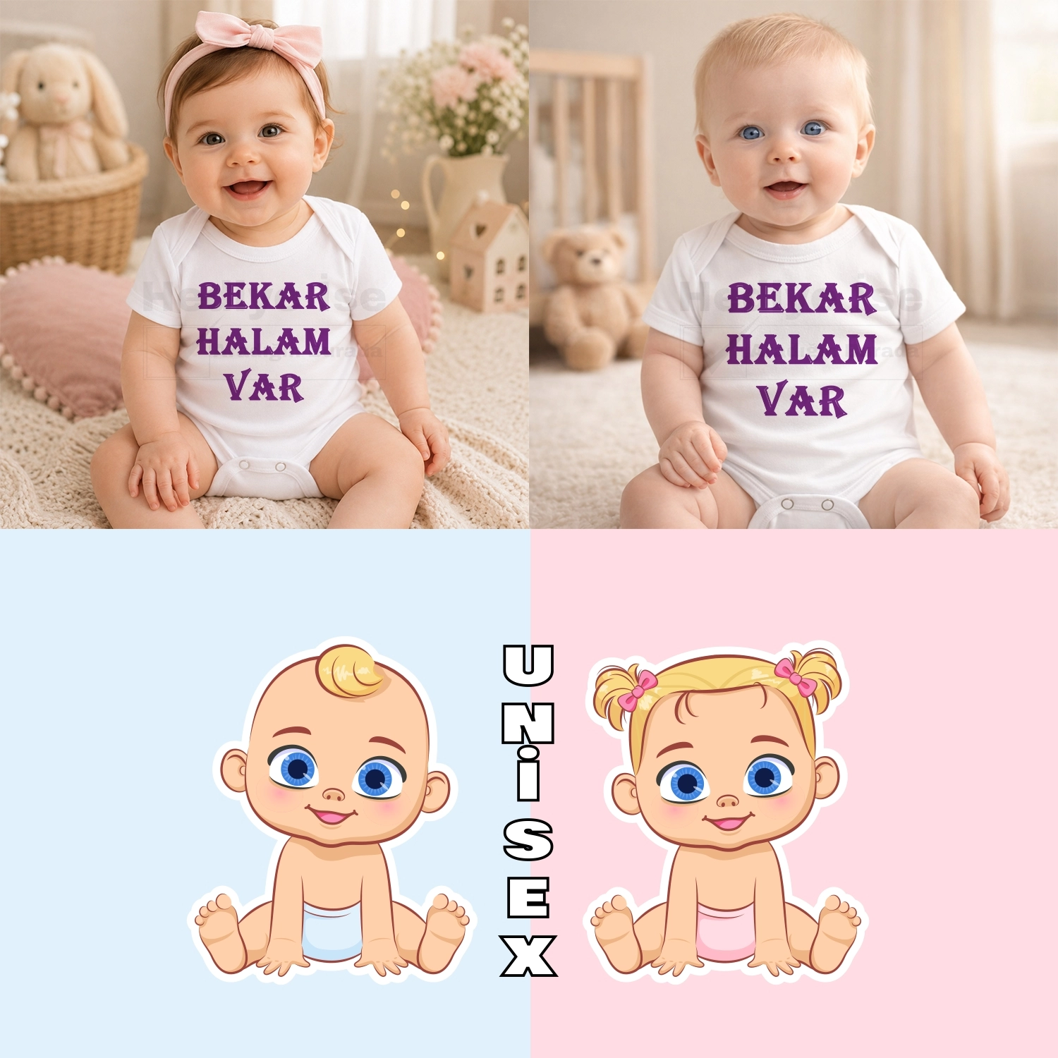 Bekar Halam Var - Bebek Body Zıbın