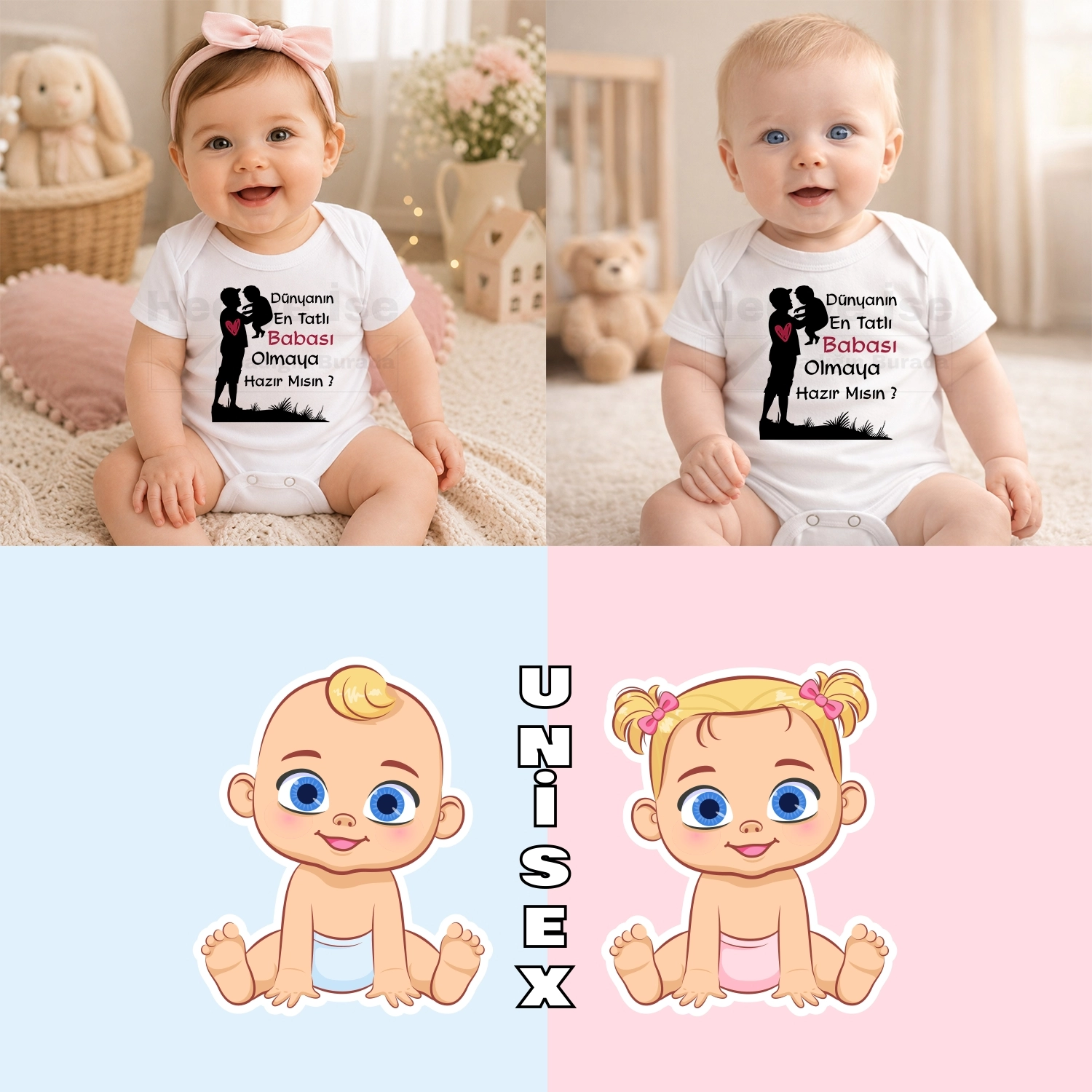 Dünyanın En Tatlı Babası Olmaya Hazır Mısın? - Bebek Body Zıbın