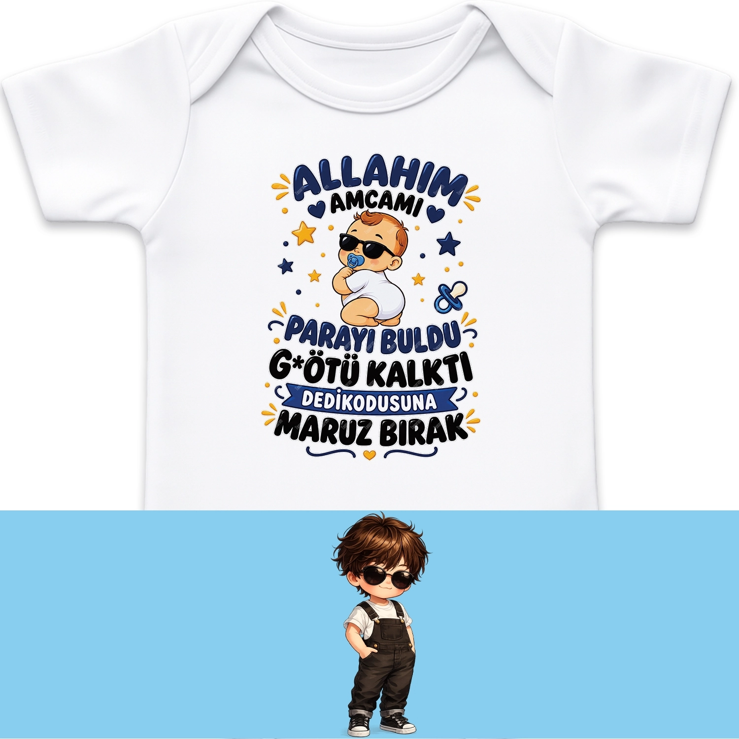 Allahım Amcamı Parayı Buldu G*ötü Kalktı Dedikodusuna Maruz Bırak - Bebek Body Zıbın