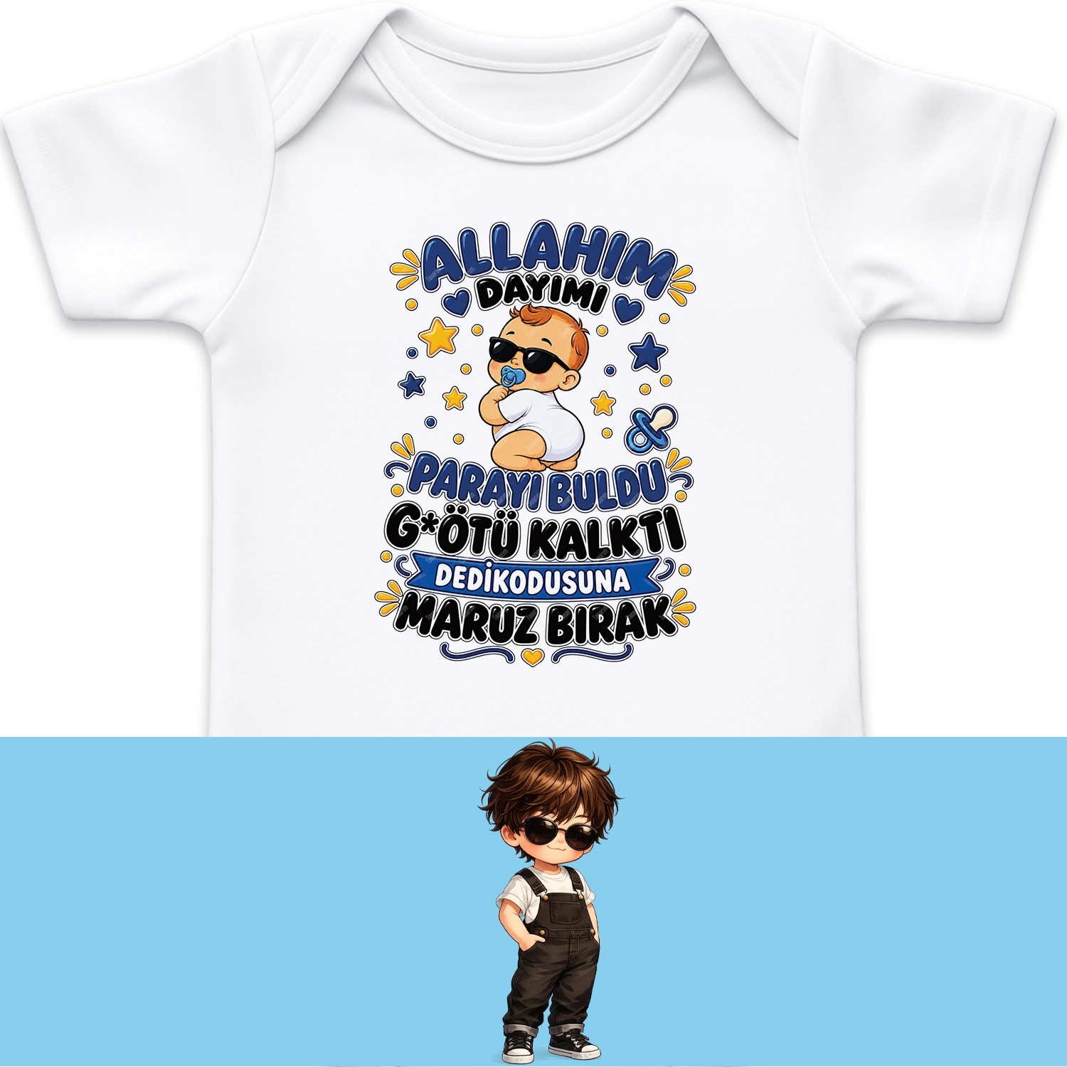 Allahım Dayımı Parayı Buldu G*ötü Kalktı Dedikodusuna Maruz Bırak - Bebek Body Zıbın