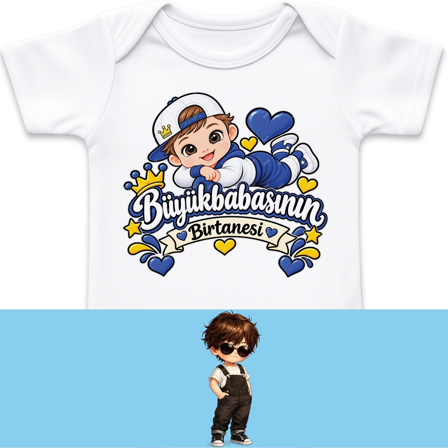 Büyükbabasının Bir Tanesi - Bebek Body Zıbın