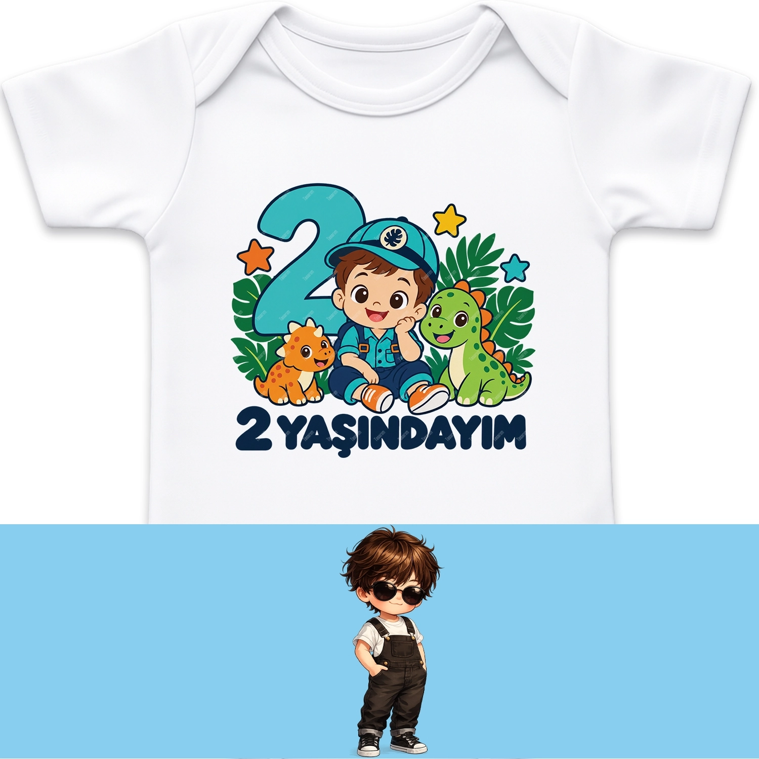 2 Yaşındayım - Bebek Body Zıbın