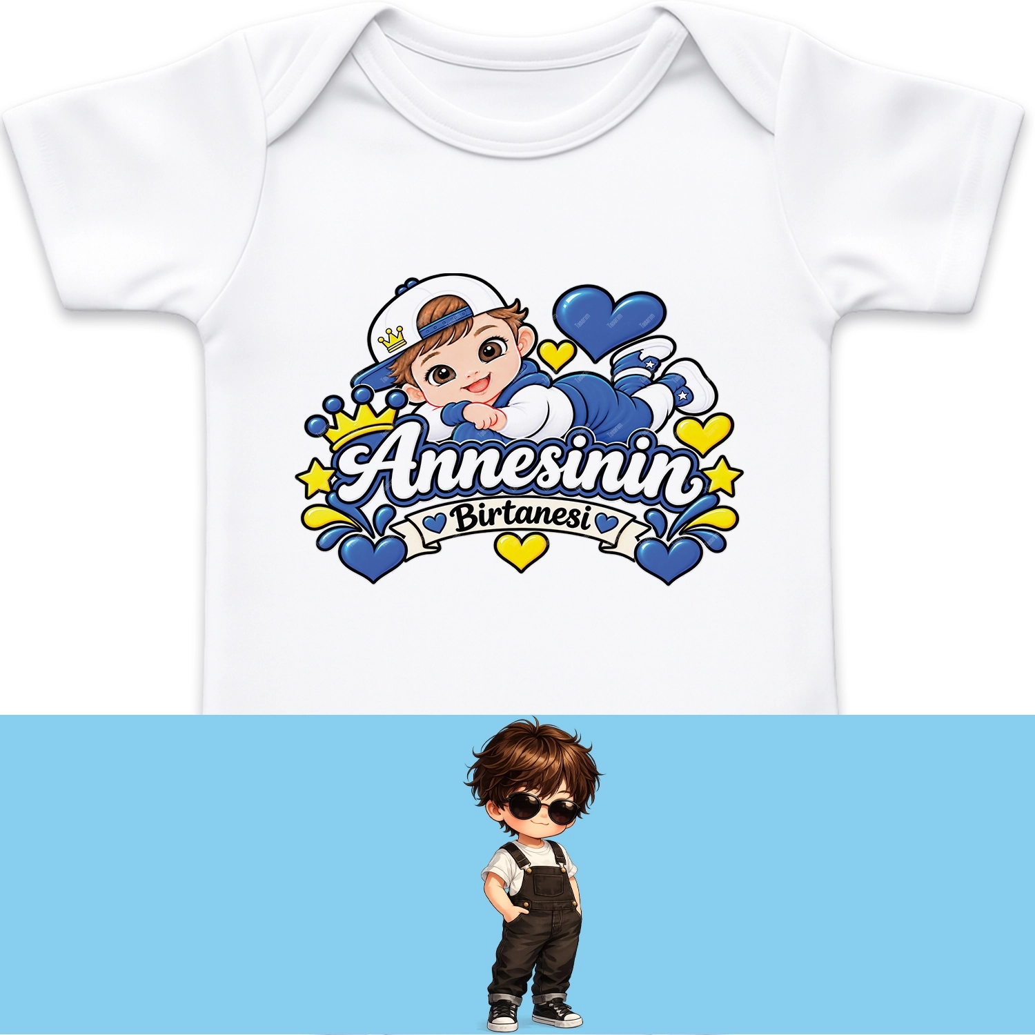 Annesinin Bir Tanesi - Bebek Body Zıbın