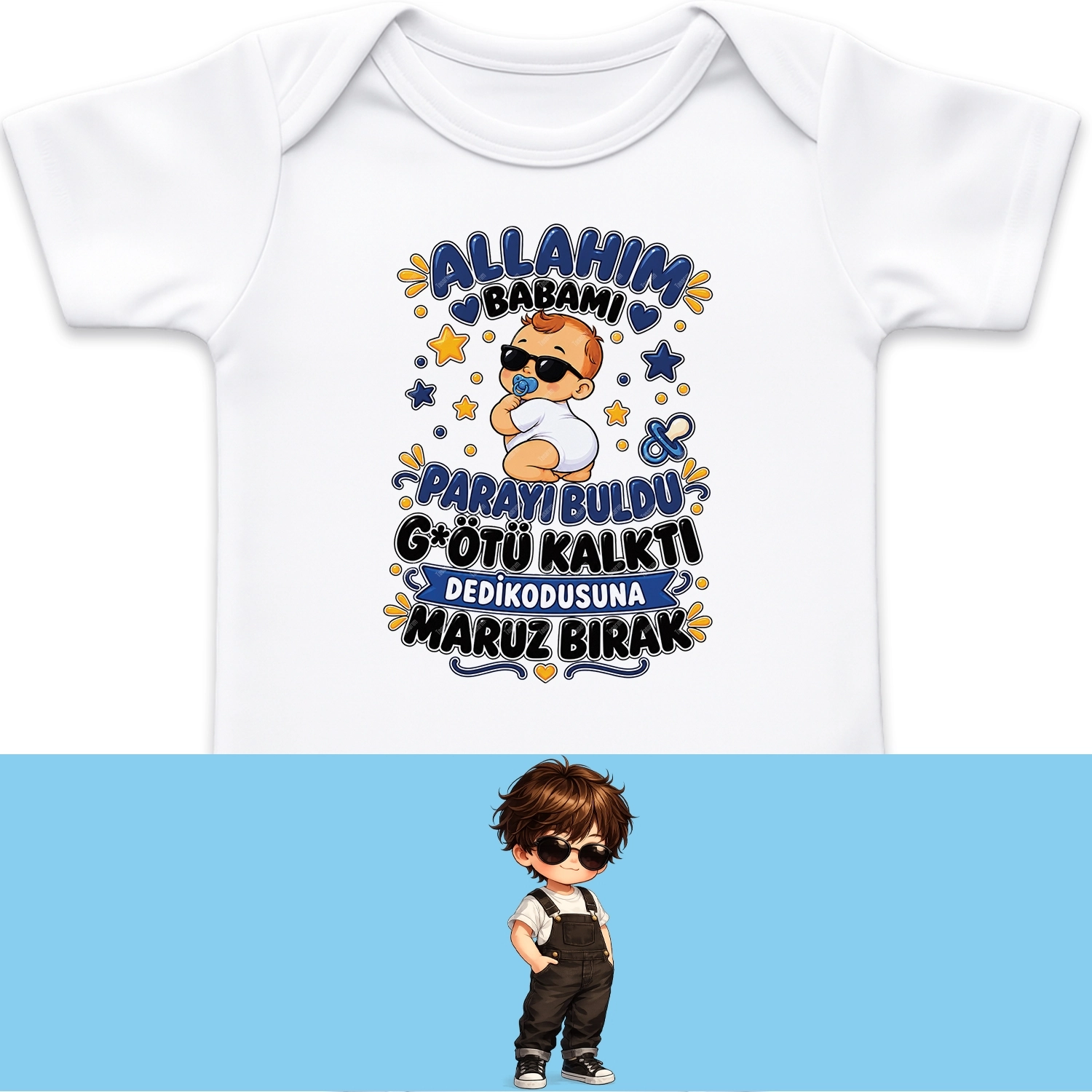 Allahım Babamı Parayı Buldu G*ötü Kalktı Dedikodusuna Maruz Bırak - Bebek Body Zıbın