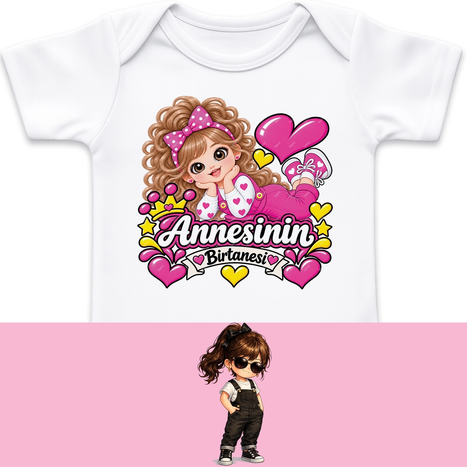 Annesinin Bir Tanesi - Bebek Body Zıbın