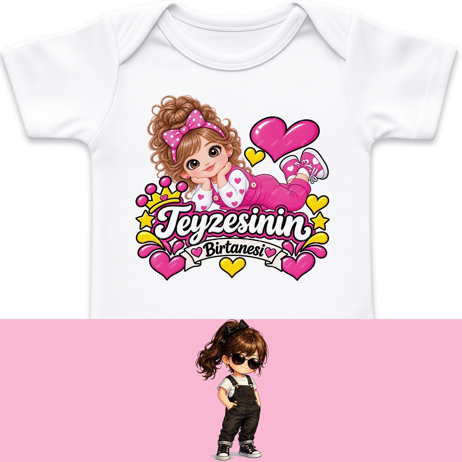 Teyzesinin Bir Tanesi - Bebek Body Zıbın