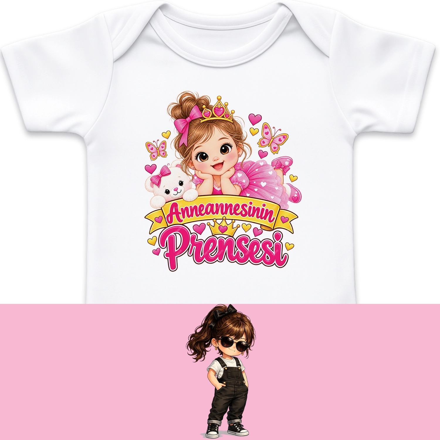 Anneannesinin Prensesi - Bebek Body Zıbın
