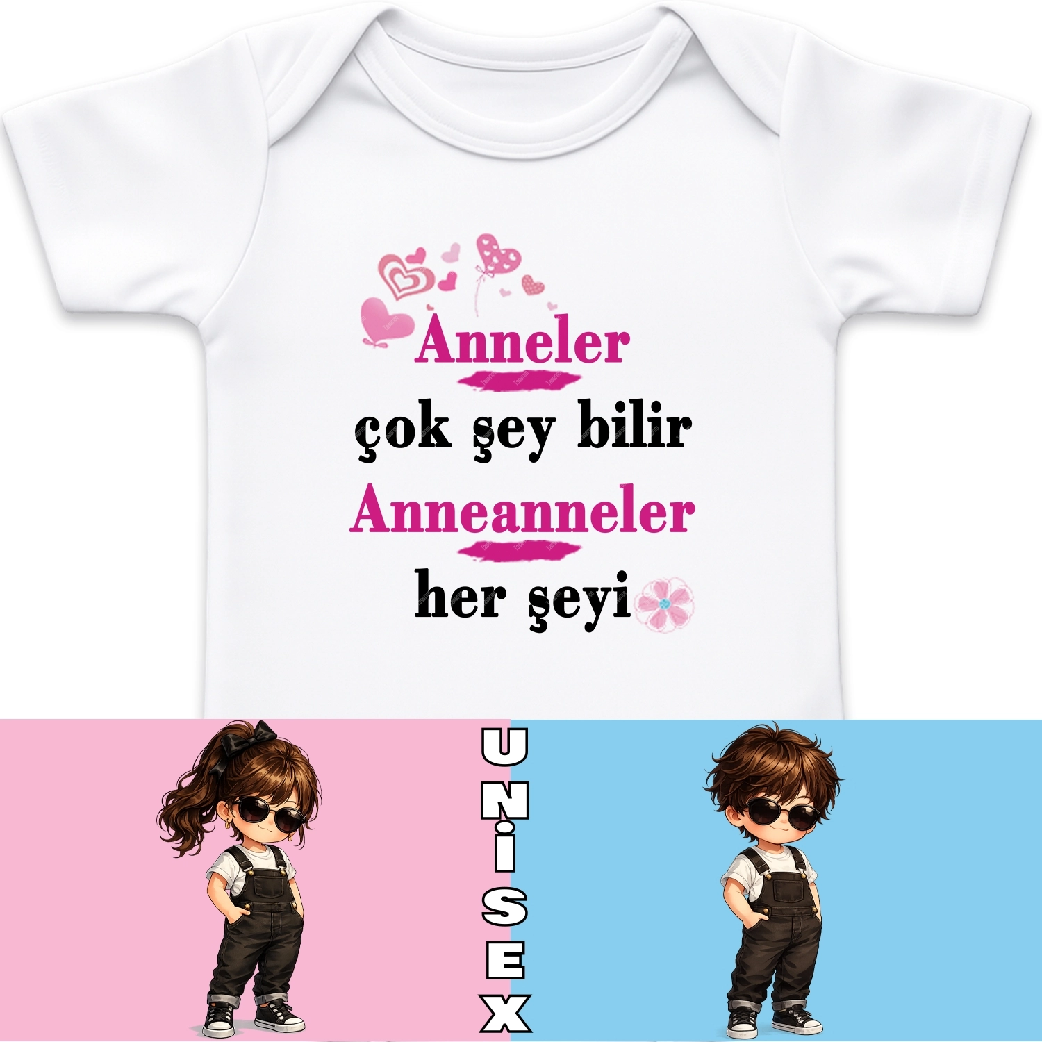 Anneler Çok Şey Bilir Anneanneler Her Şeyi - Bebek & Body & Zıbın