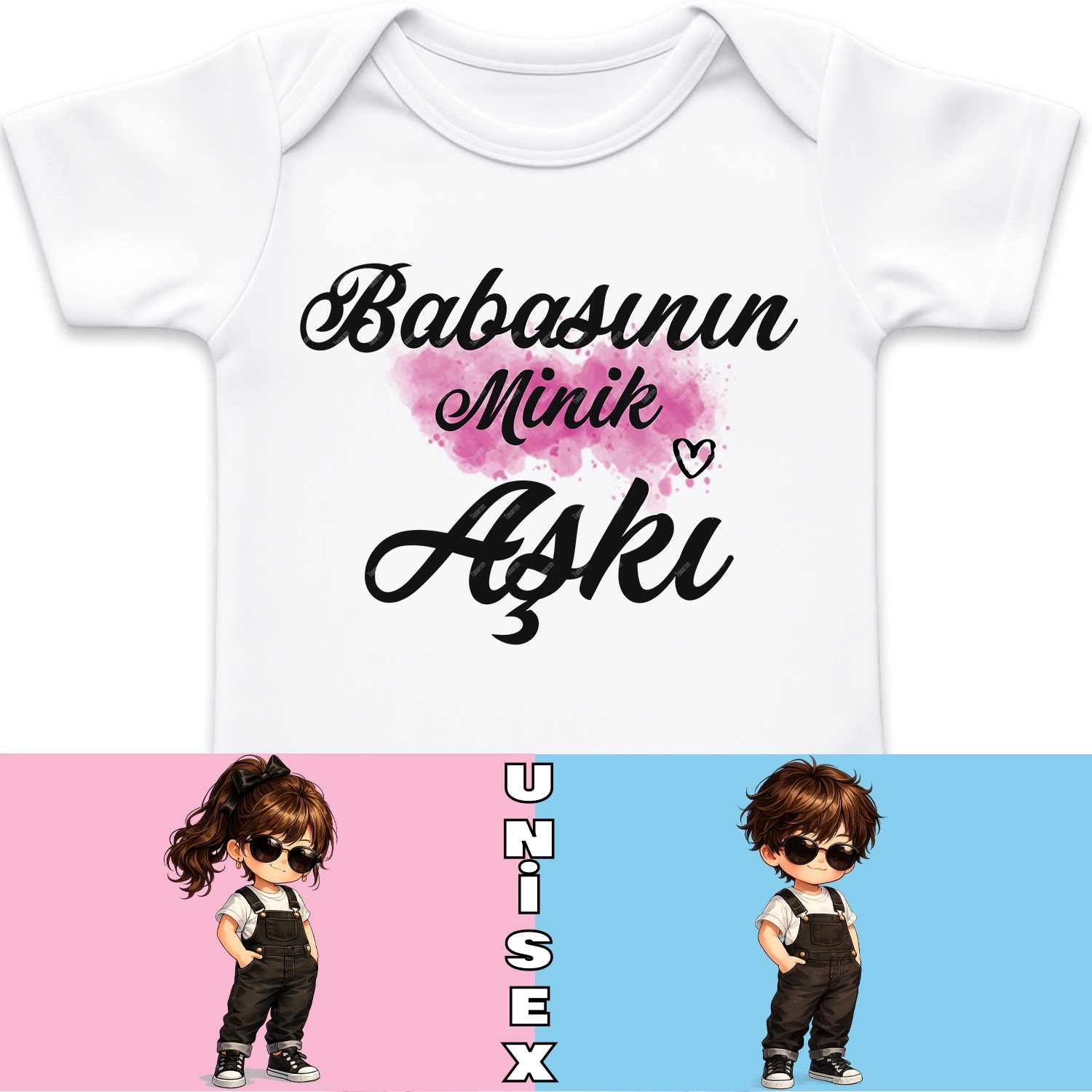 Babasının Minik Aşkı - Bebek & Body & Zıbın